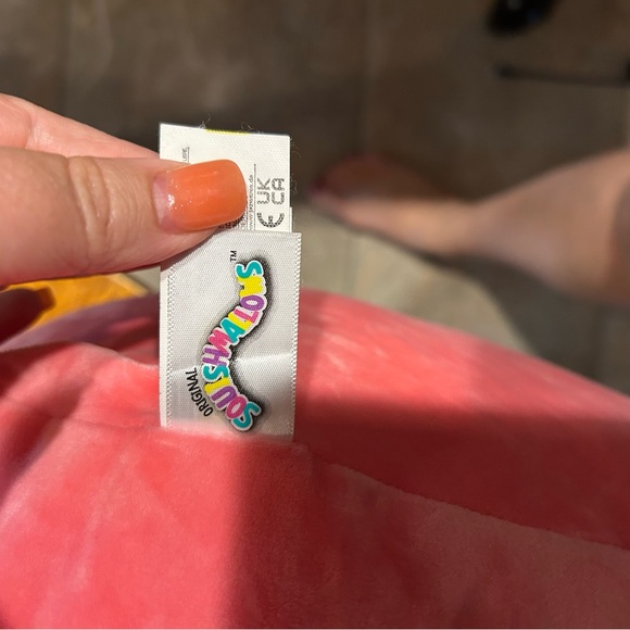 Squishmallows Pink and White Stuffed Animal Plush - Picture 2 of 2